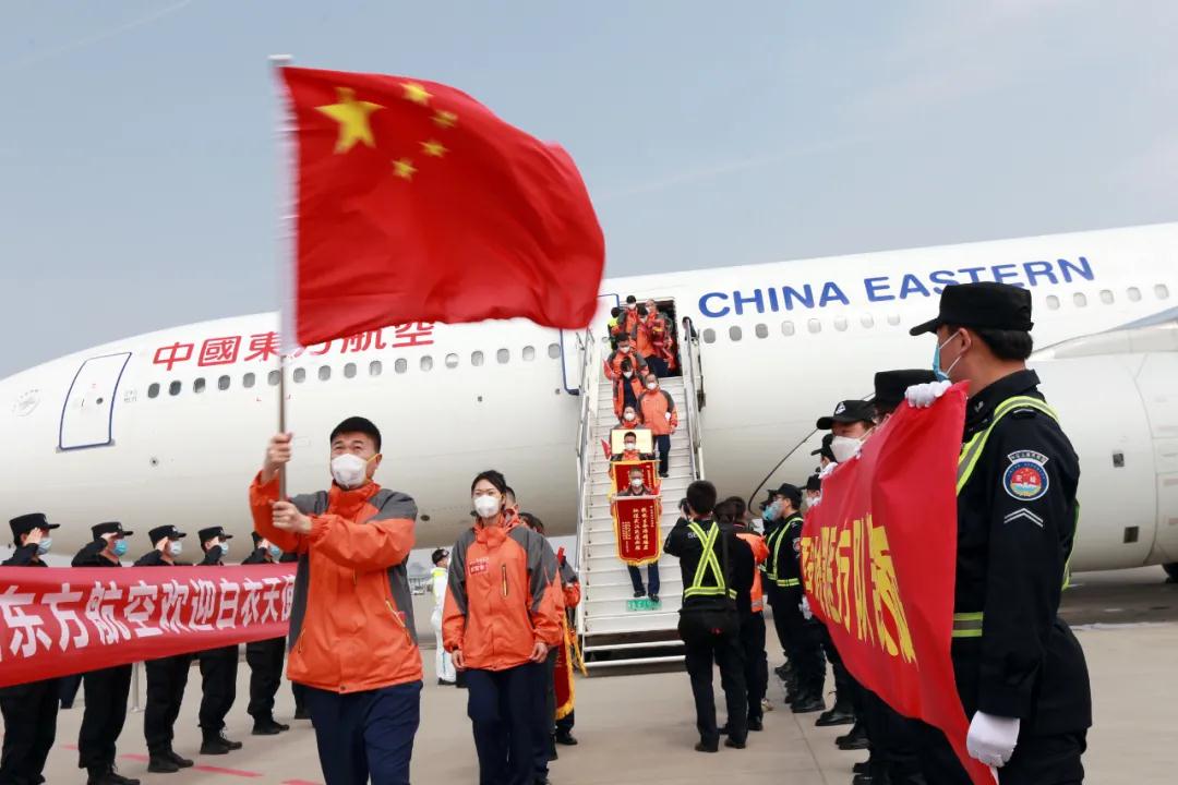 凱旋！西安國(guó)際醫(yī)學(xué)中心醫(yī)院支援湖北醫(yī)療隊(duì)回家